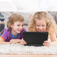 Schutzhülle mit Handgriff kindersicher Samsung Galaxy Tab E 9.6 - Schwarz