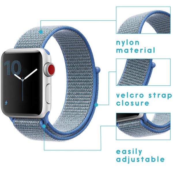 imoshion Nylon-Armband Apple Watch Series 1-9 / SE - 38/40/41 mm / Series 10 - 42 mm