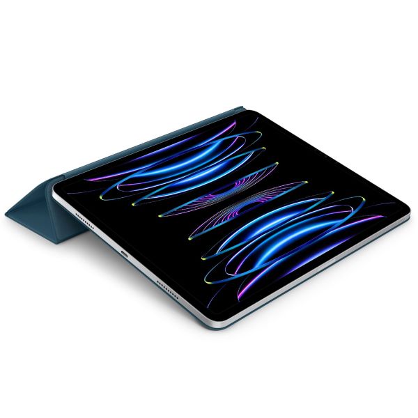 Apple Smart Folio iPad Air 13 Zoll (2024) M2 / iPad Pro 12.9 (2020/2021/2022) - Marine Blue