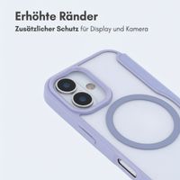 imoshion Transparente Bookcase mit MagSafe Apple iPhone 16 - Lila