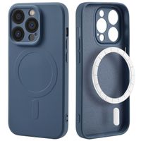 imoshion Color Back Cover mit MagSafe für das Apple iPhone 14 Pro - Dunkelblau