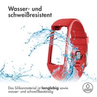 imoshion Silikonband für das Polar A360/A370 - Rot