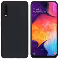 Accezz Color TPU Hülle Samsung Galaxy A50 / A30s - Schwarz