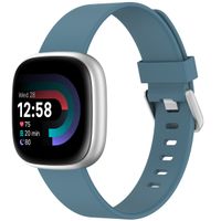 imoshion Silikonarmband für die Fitbit Versa (2) / Versa Lite - Größe S - Graublau