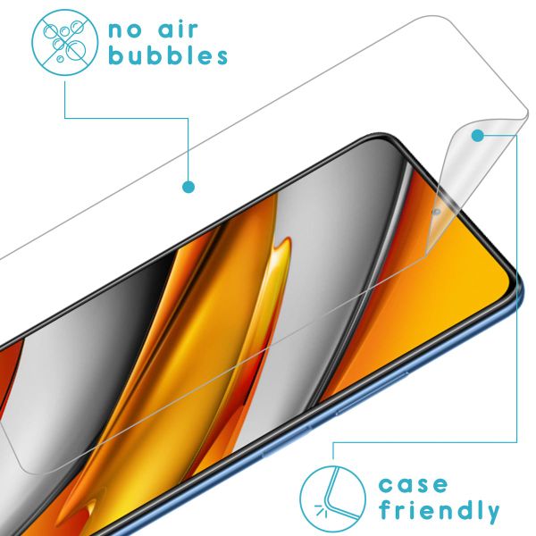 imoshion Displayschutz Folie 3-Pack Xiaomi Poco F3