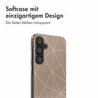 imoshion Design Hülle Samsung Galaxy A55 - Graphic Lines Beige