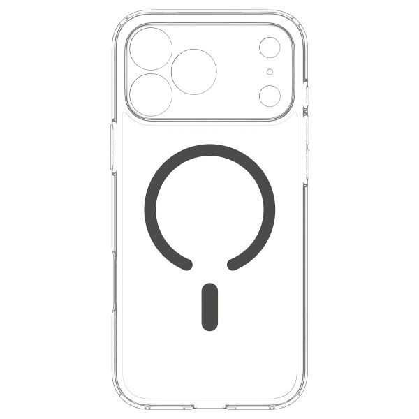Spigen Ultra Hybrid Backcover MagSafe Apple iPhone 18 Pro / 17 Pro - Clear Graphite