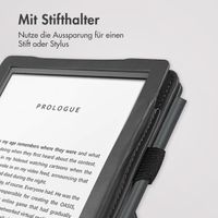 imoshion Klapphülle Sleepcover mit strap und stand Amazon Kindle (2024) / Amazon Kindle (2022) 11th gen - Schwarz