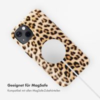 Selencia Vivid Tough Back Cover MagSafe für das iPhone 13 - Wild Leo