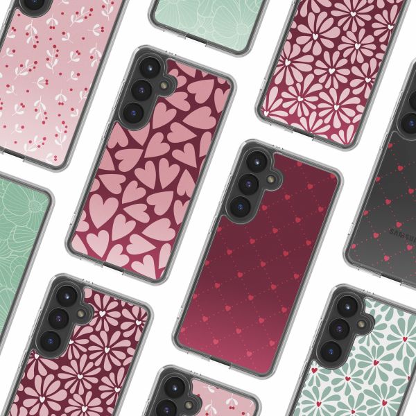 imoshion Design Hülle Samsung Galaxy S24 - Hearty Blush