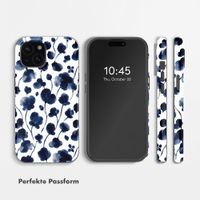 Selencia Vivid Back Cover Apple iPhone 15 - Midnight Blossom