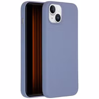Accezz Liquid Silikoncase mit MagSafe Apple iPhone 15 Plus - Lavender Gray