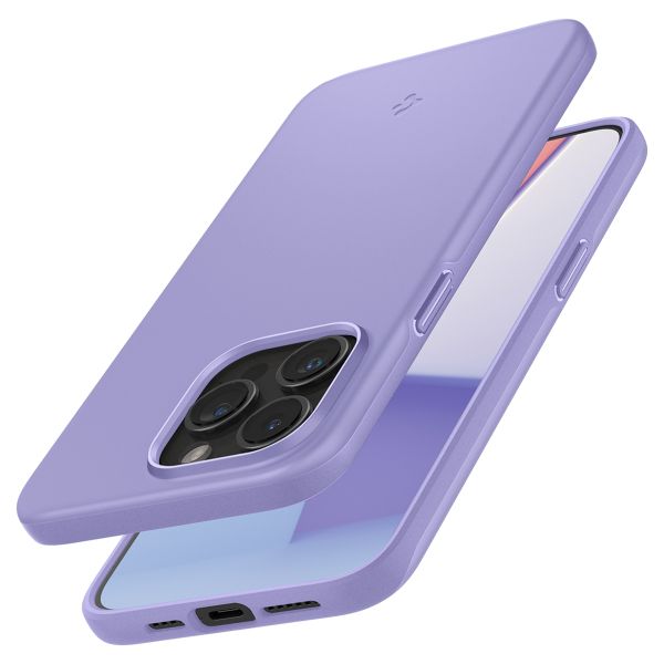 Spigen Thin Fit™ Hardcase für das Apple iPhone 15 Pro Max - Iris Purple