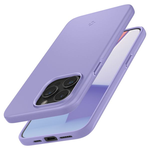 Spigen Thin Fit™ Hardcase für das iPhone 15 Pro Max - Iris Purple