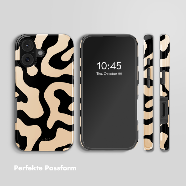 Selencia Vivid Rückabdeckung mit MagSafe Apple iPhone 17 - Art Wave Black