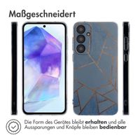 imoshion Design Hülle Samsung Galaxy A55 - Blue Graphic