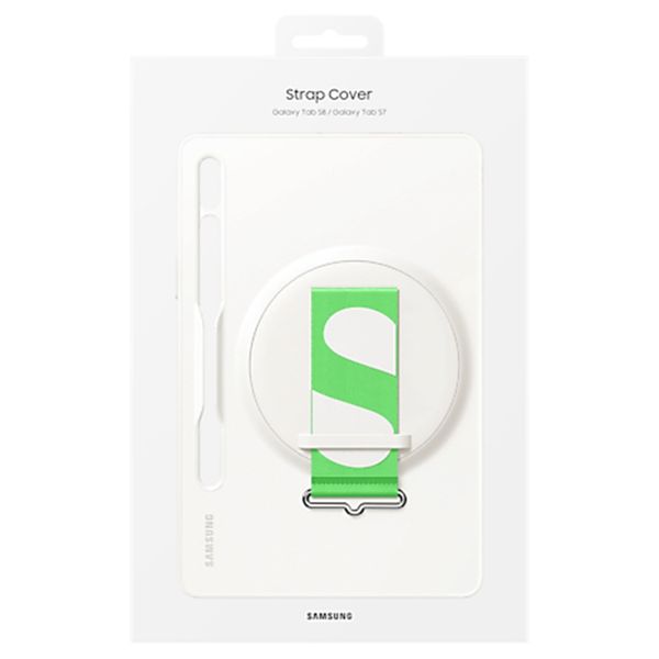 Samsung ﻿Original Strap Cover für das Galaxy Tab S8 / Tab S7 - Weiß