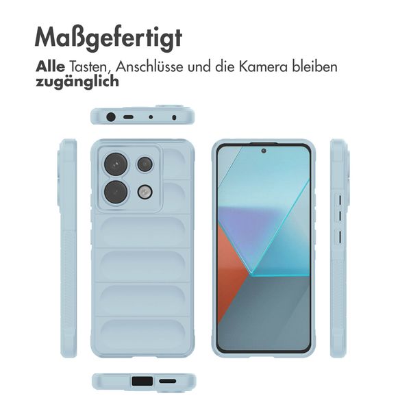 imoshion EasyGrip Backcover Xiaomi Redmi Note 13 Pro (5G) - Hellblau