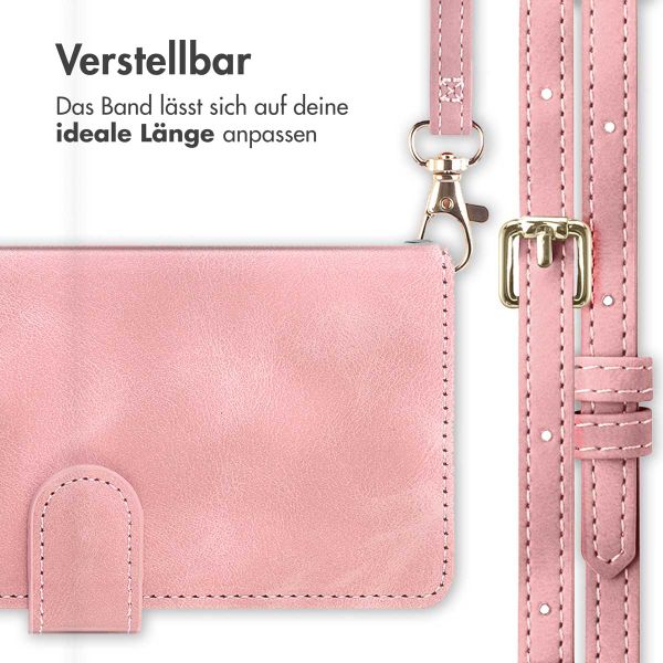 imoshion Klapphülle mit Kordel Samsung Galaxy S24 - Rosa