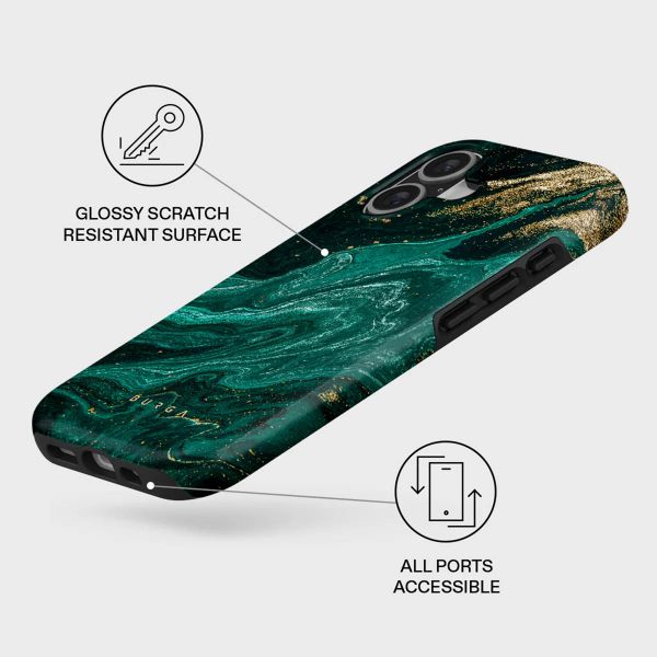 Burga Tough Back Cover MagSafe Apple iPhone 17 - Emerald Pool