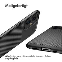 imoshion Carbon-Hülle für das iPhone 12 Mini - Schwarz