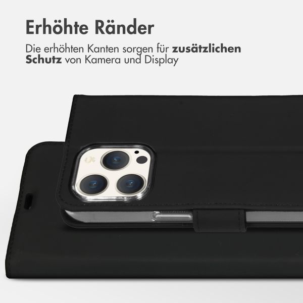 Accezz TPU Klapphülle für das iPhone 15 Pro Max - Schwarz