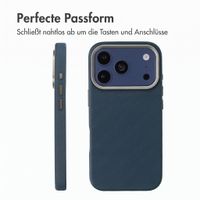 Accezz Mesh Backcover mit MagSafe Apple iPhone 17 Pro Max - Dunkelblau