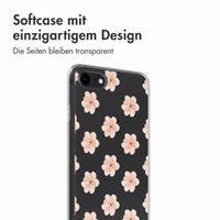 imoshion Design Hülle iPhone SE (2022 / 2020) / 8 / 7 - Floral Peach