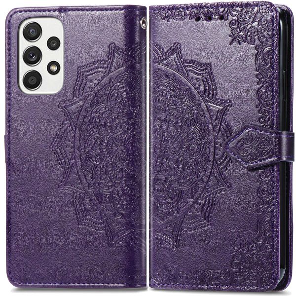 imoshion Mandala Klapphülle Samsung Galaxy A33 - Violett