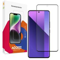 Accezz Full Cover Screen Protector aus gehärtetem Glas für das Xiaomi Redmi Note 13 Pro Plus (5G) - Transparent