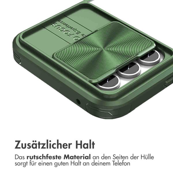 imoshion Back Cover mit Kameraschieber Samsung Galaxy A54 (5G) - Dunkelgrün