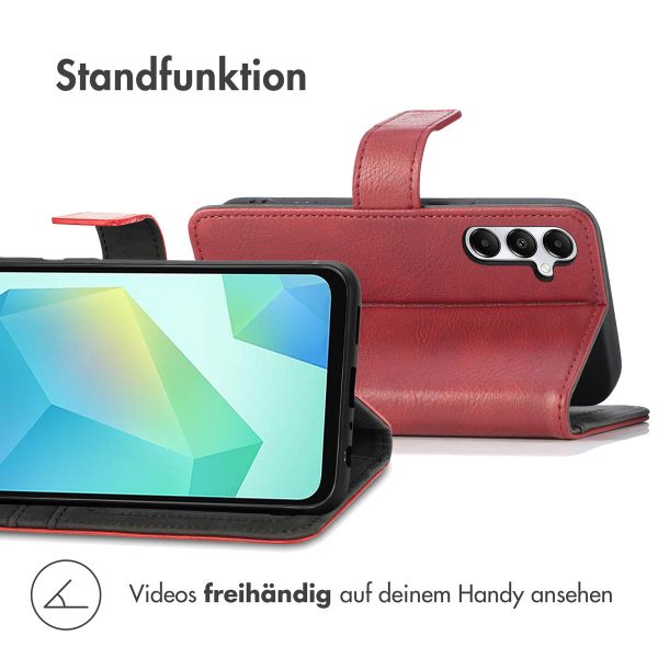 imoshion Luxuriöse Klapphülle Samsung Galaxy A16 - Rot
