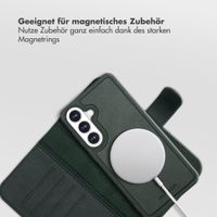 Selencia Olyn Abnehmbare Bookcase mit MagSafe Samsung Galaxy S26 Plus - Grün