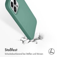 Accezz Liquid Silikoncase mit MagSafe Apple iPhone 13 Pro - Dunkelgrün