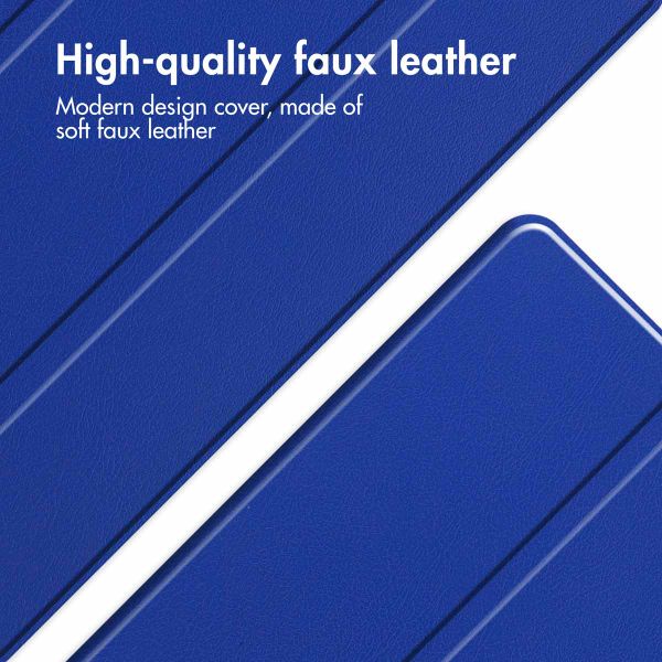 imoshion Trifold Klapphülle Apple iPad 9 (2021) 10.2 Zoll / iPad 8 (2020) 10.2 Zoll / iPad 7 (2019) 10.2 Zoll - Cobalt Blue