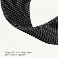 imoshion Mailändische Magnetarmband -   Universelle 20 mm Anschluss - Schwarz