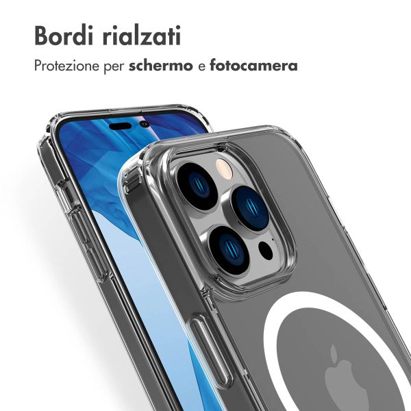 Accezz Clear Backcover mit MagSafe Apple iPhone 14 Pro Max - Transparent