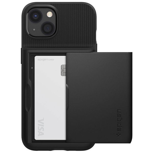 Spigen Slim Armor CS Case für das Apple iPhone 13 - Schwarz