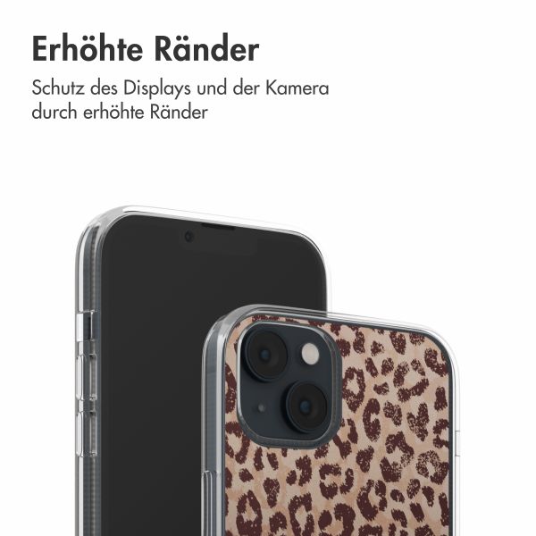 imoshion  Design Hülle für das iPhone 14 - Leopard Mood