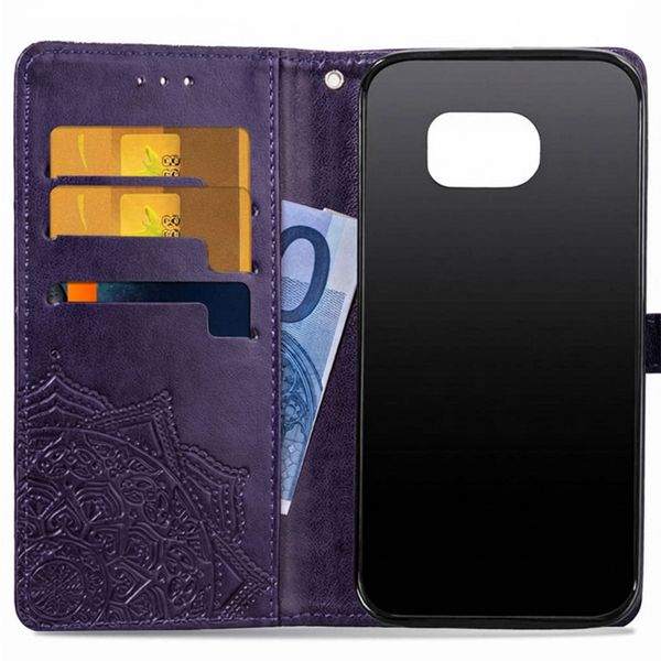 imoshion Mandala Klapphülle Samsung Galaxy S7 - Violett