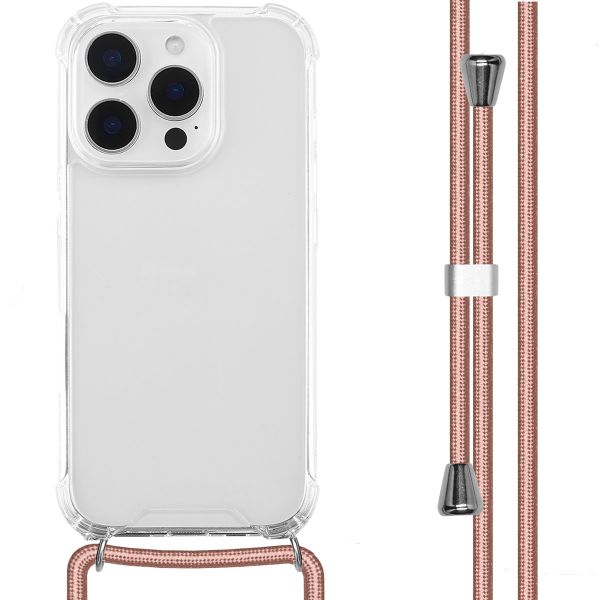 imoshion Backcover mit Band für das iPhone 16 Pro - Rose Gold