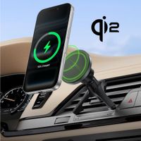 Belkin Magnetische Qi2 Telefonhalterung - Autoladegerät mit Adapter 27W - Armaturenbrett / Lüftungsgitter