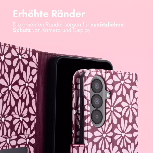 imoshion Design Klapphülle Samsung Galaxy A37 (5G) - Bloom Love Blush