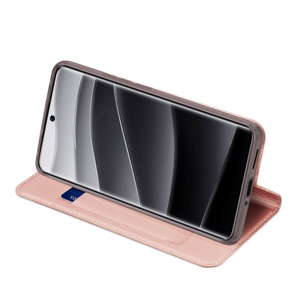 Dux Ducis Slim TPU Klapphülle für das Xiaomi Redmi Note 14 Pro Plus (5G) - Rose Gold