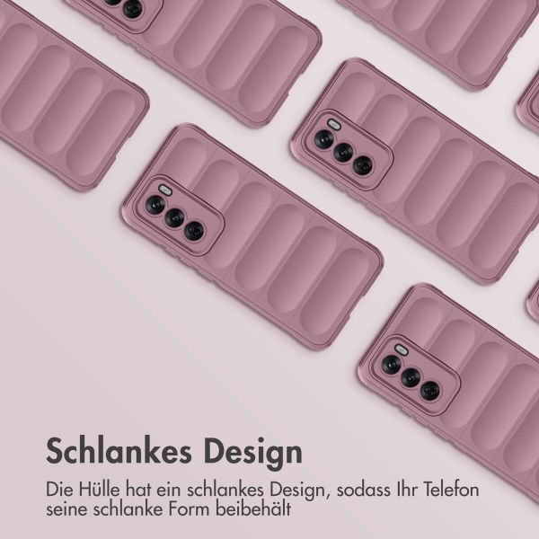 imoshion EasyGrip Back Cover für das Oppo Reno 12 - Violett