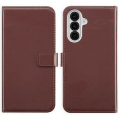 Selencia Echtleder Klapphülle Samsung Galaxy A36 / A56 - Braun