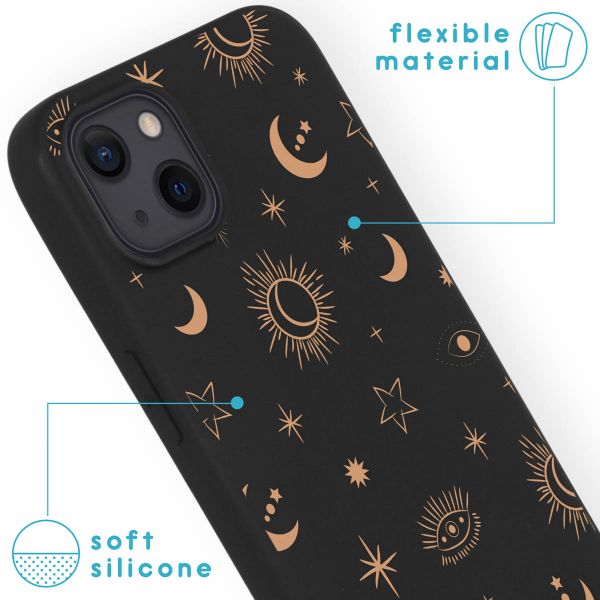 imoshion Design Hülle für das iPhone 13 - Stars Sky