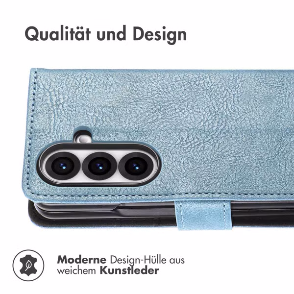 imoshion Luxuriöse Klapphülle Samsung Galaxy Fold 7 - Hellblau