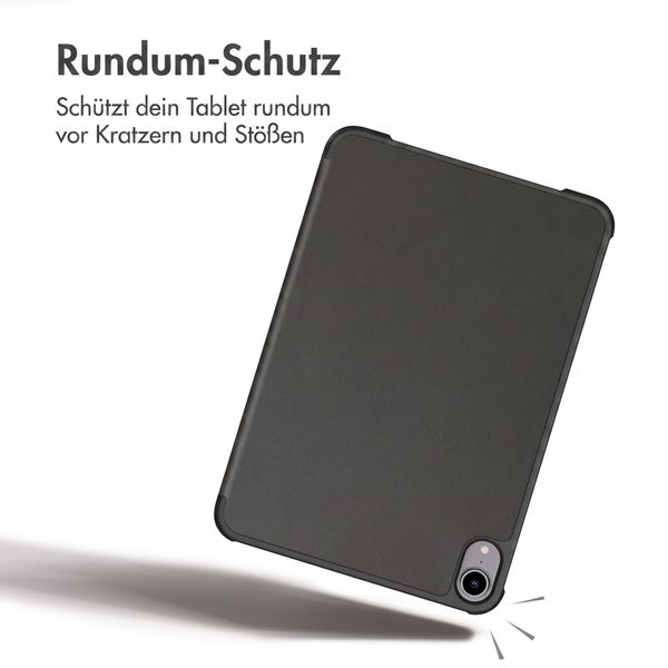 imoshion Trifold Klapphülle Apple iPad Mini 7 (2024) / iPad Mini 6 (2021) - Schwarz
