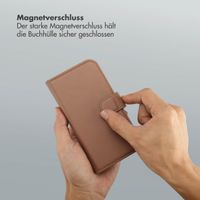 Selencia Olyn Abnehmbare Bookcase mit MagSafe Apple iPhone 16e - Braun